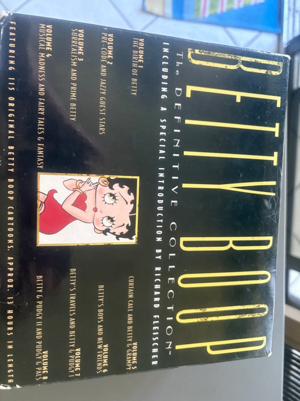 Betty Boop Box Set Artwork Panels - Black, Red, Pink, Gold